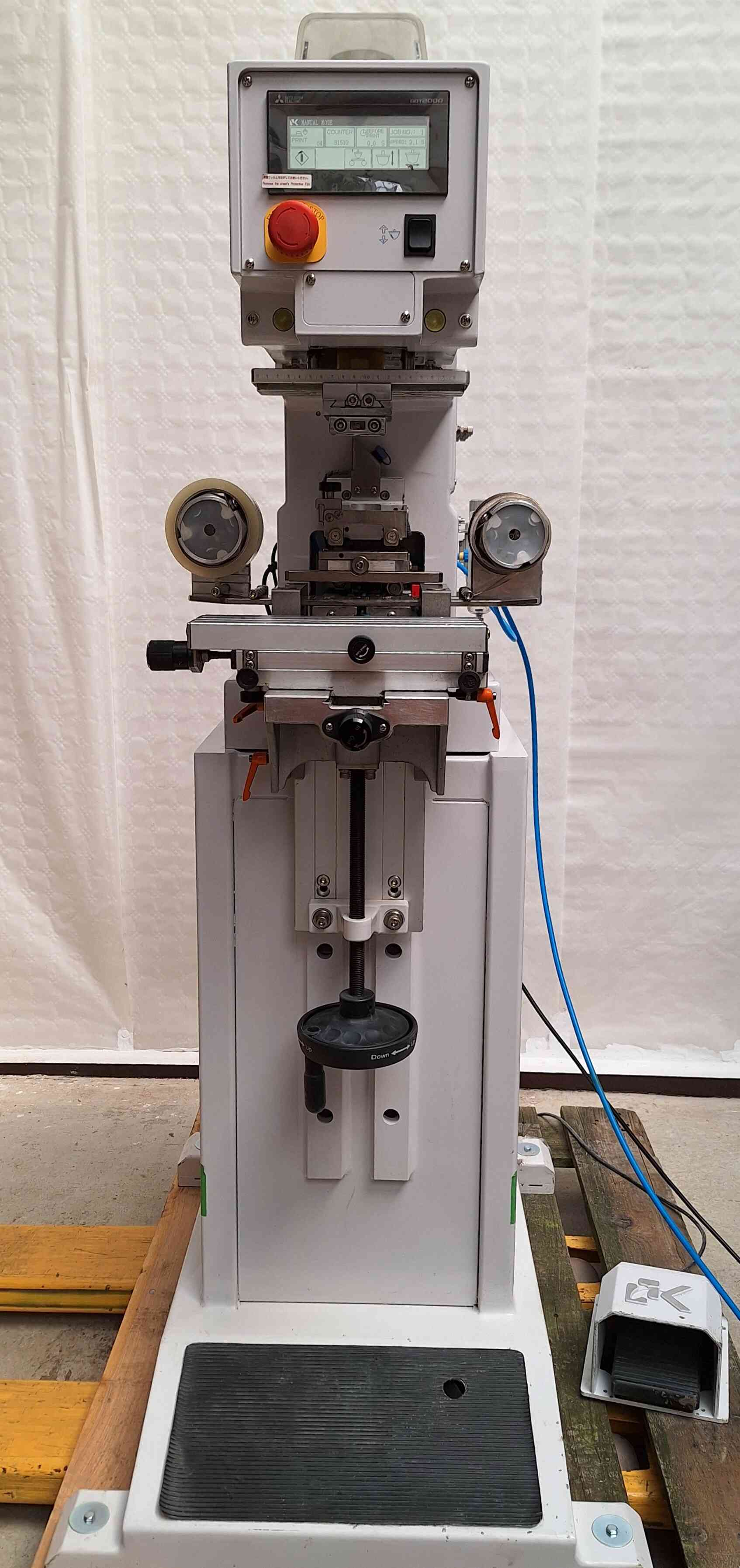 Hlavní pohled na stroj Kent Turbo 90